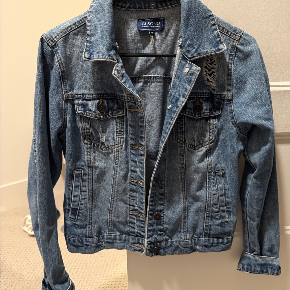 Ci Sono Blue Jean Jacket